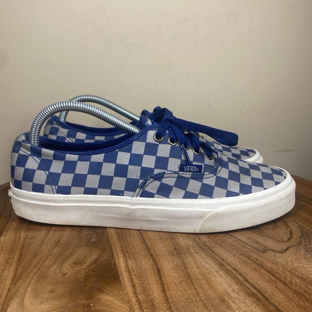 Vans Harry Potter Ravenclaw Blue and White Checkered Sneakers